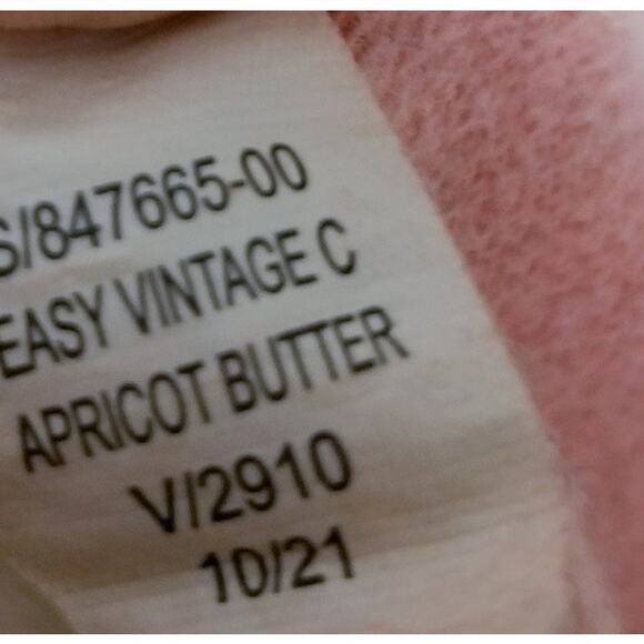 Easy Vintage Graphic Sweatshirt "All Things Are Connected" Apricot Butter - 3X - Picture 9 of 9